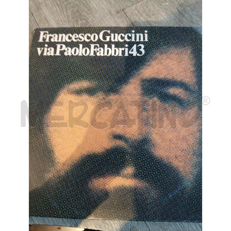 GUCCINI VIA PAOLO FABBRI 43 (1976) | Mercatino dell'Usato Busnago 1