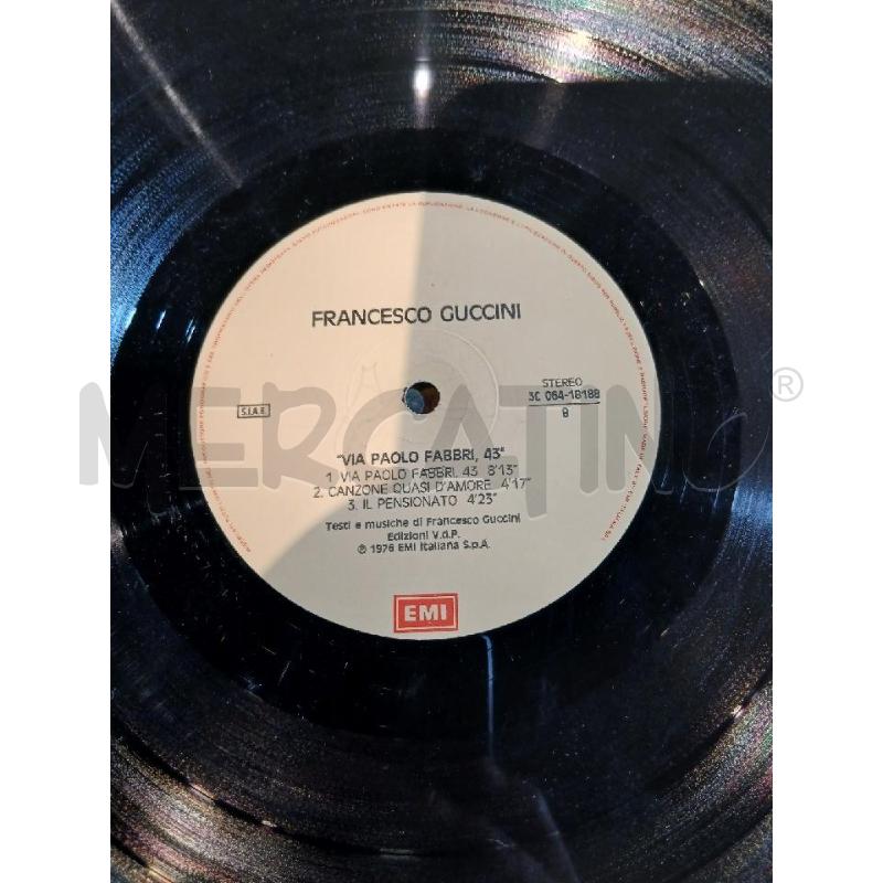 GUCCINI VIA PAOLO FABBRI 43 (1976) | Mercatino dell'Usato Busnago 4