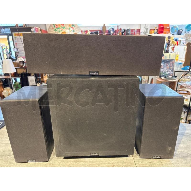 HOME THEATER INDIANA LINE 4 PEZZI  | Mercatino dell'Usato Busnago 1