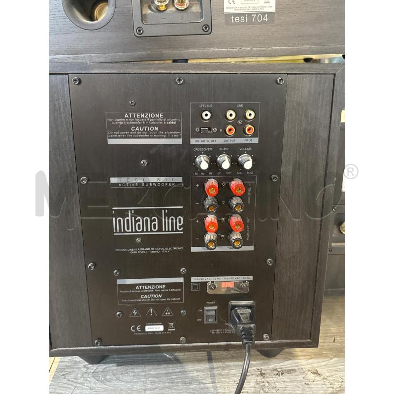 HOME THEATER INDIANA LINE 4 PEZZI  | Mercatino dell'Usato Busnago 3