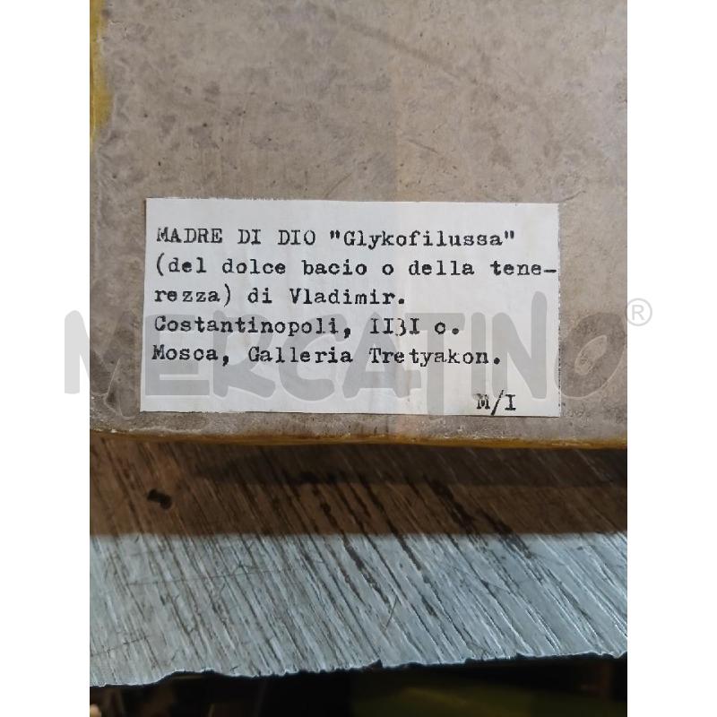 ICONA RUSSA MADRE DI DIO IN LEGNO CM 38X30 | Mercatino dell'Usato Busnago 3