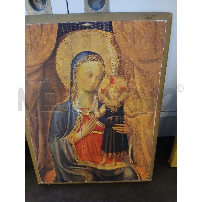 ICONA SU LEGNO 43X32 | Mercatino dell'Usato Busnago 1