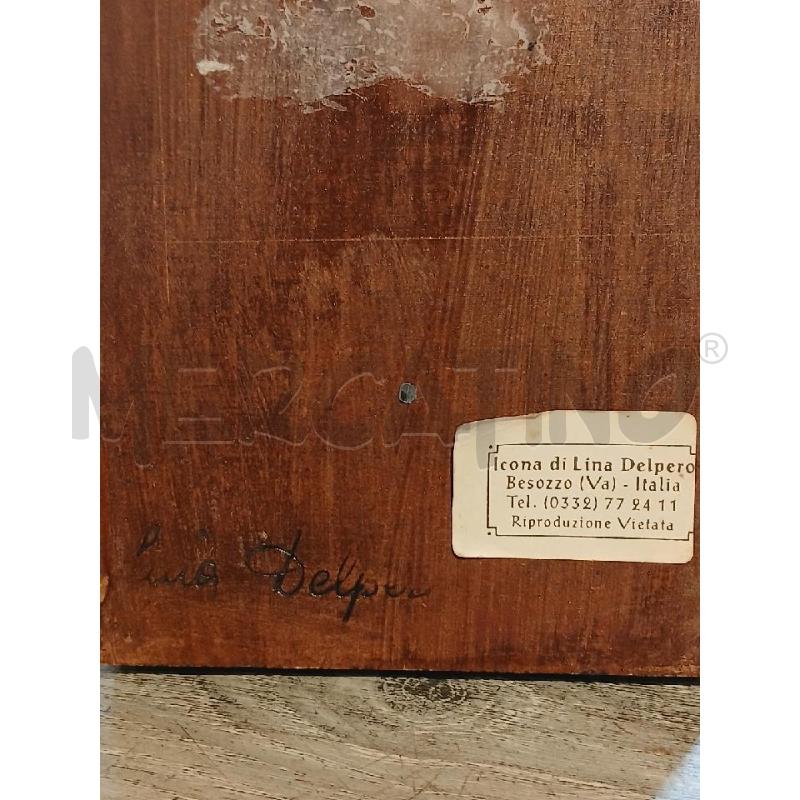 ICONA  DI LINA DEL PERO MISURE 15X10.5 | Mercatino dell'Usato Busnago 4