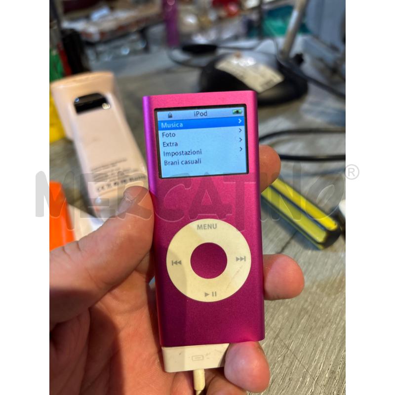 IPOD ROSA NON FUNZIONANTE (RIMANE ACCESO SOLO SOTTO CARICA) | Mercatino dell'Usato Busnago 4