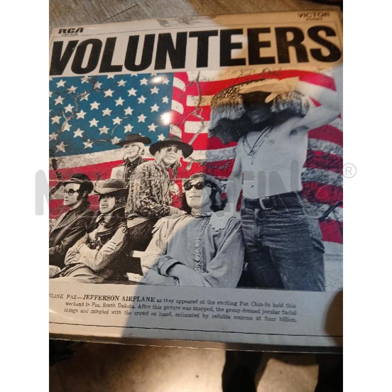 JAFFERSON AIRPLANE VOLUNTEERS (1969) | Mercatino dell'Usato Busnago 1