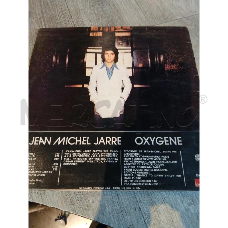 JEAN MICHEL JARRE OXYGENE (1976) | Mercatino dell'Usato Busnago 2