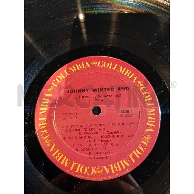 JOHNNY WINTER AND  | Mercatino dell'Usato Busnago 3