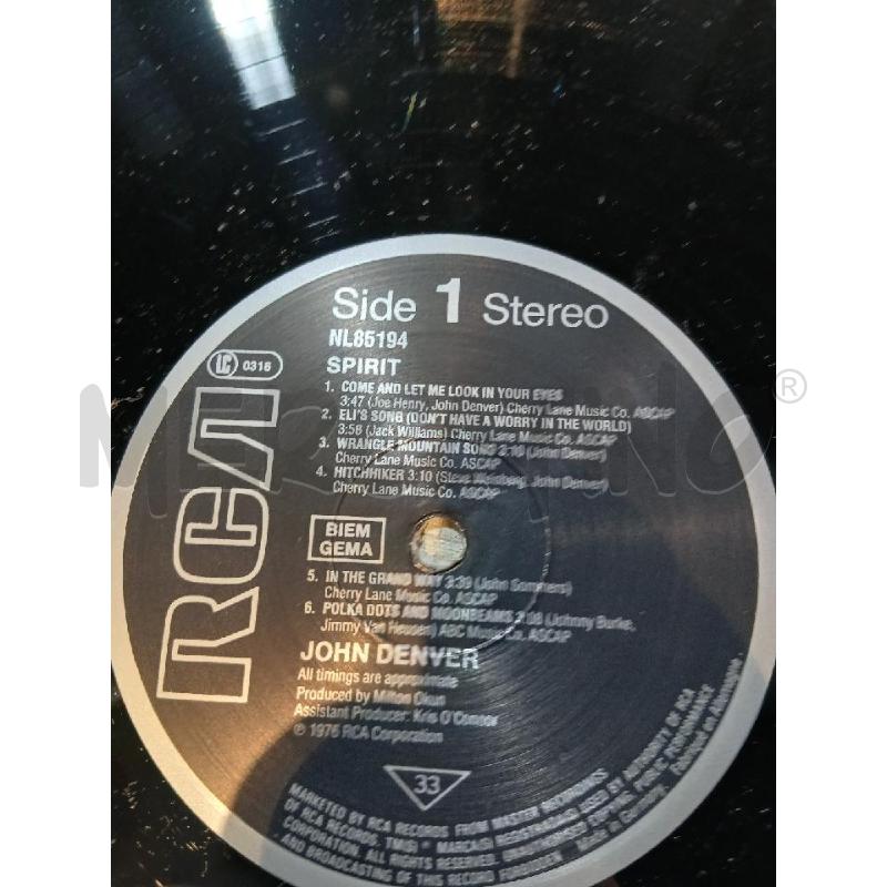 JOHN DENVER – SPIRIT | Mercatino dell'Usato Busnago 3