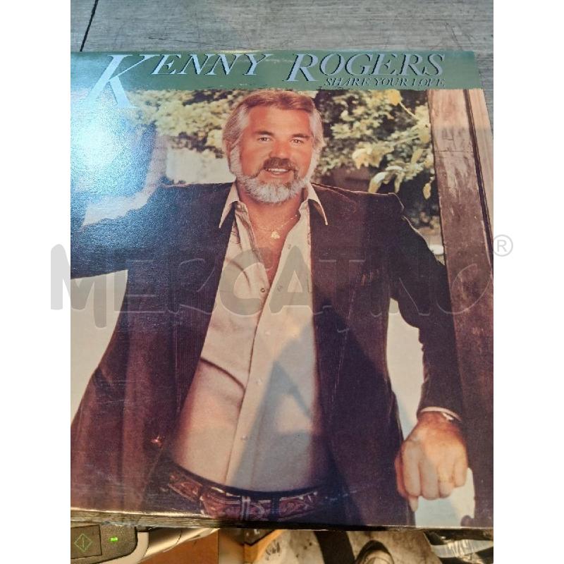 KENNY ROGERS SHARE YOYR LOVE 1981 | Mercatino dell'Usato Busnago 1