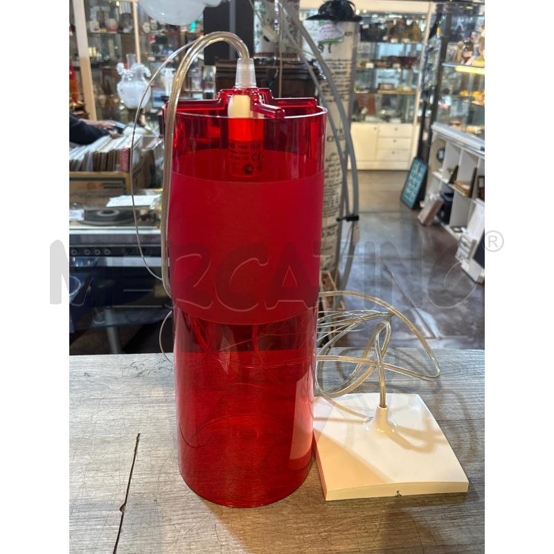 LAMPADARIO A SOSPENSIONE ROSSO KARTELL FERRUCCIO LAVIANI EASY | Mercatino dell'Usato Busnago 1