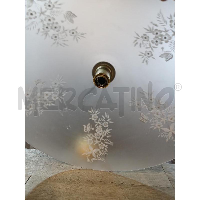 LAMPADARIO IN VETRO CON DECORAZIONI DIAMETRO 60 | Mercatino dell'Usato Busnago 4