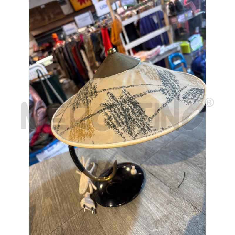 LAMPADA DA COMODINO ANNI 60 CAPPELLO CINESE OTTONE(DA RIVEDERE) | Mercatino dell'Usato Busnago 1