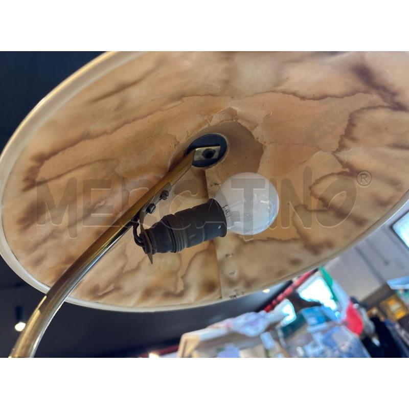 LAMPADA DA COMODINO ANNI 60 CAPPELLO CINESE OTTONE(DA RIVEDERE) | Mercatino dell'Usato Busnago 2