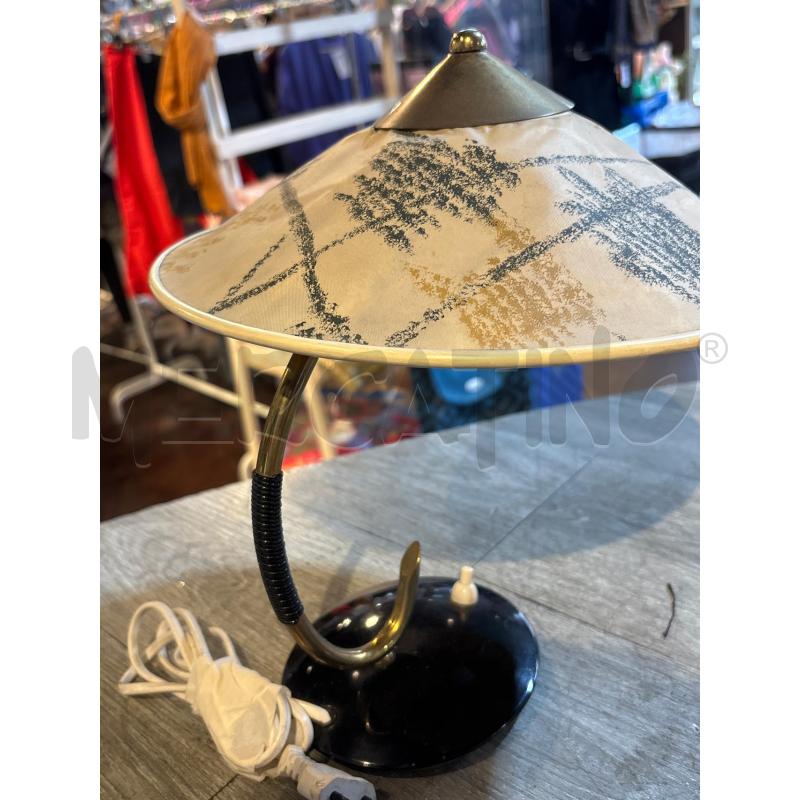 LAMPADA DA COMODINO ANNI 60 CAPPELLO CINESE OTTONE(DA RIVEDERE) | Mercatino dell'Usato Busnago 3