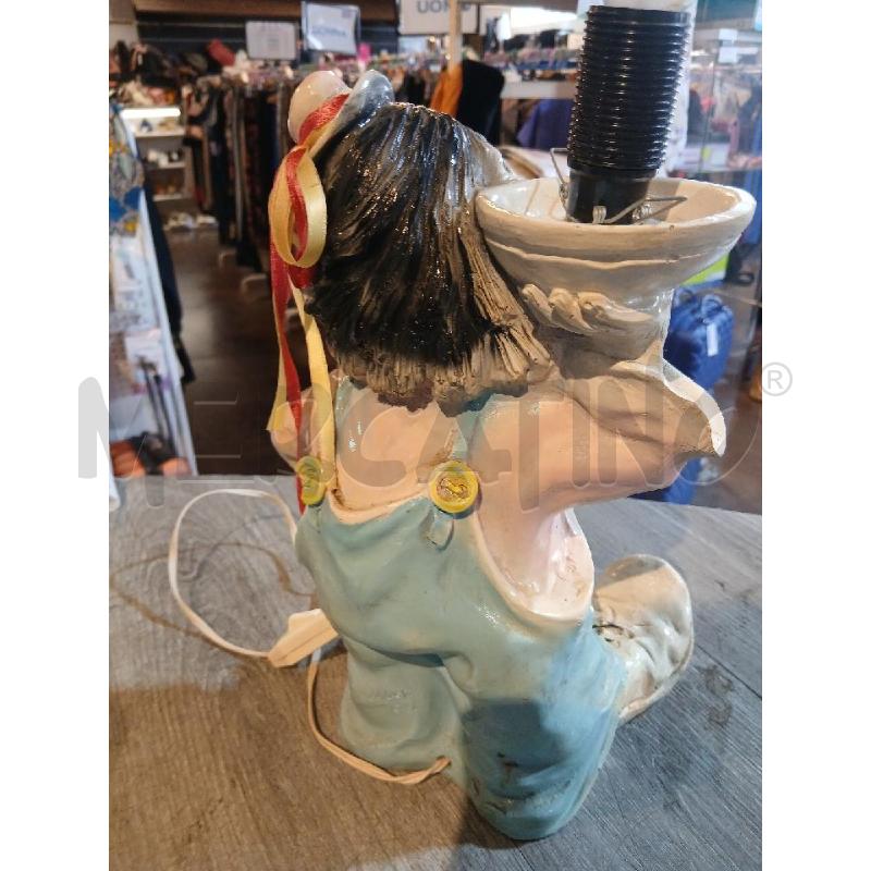 LAMPADA PAGLIACCIO ANNI 70 ALTEZZA 30 CM | Mercatino dell'Usato Busnago 3
