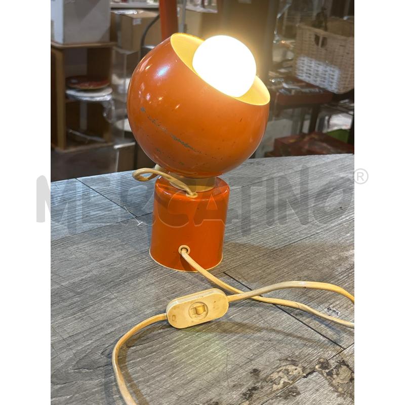 LAMPADA SPAZIALE REGGIANI  ARANCIONI (CON SEGNI DEL TEMPO) | Mercatino dell'Usato Busnago 2