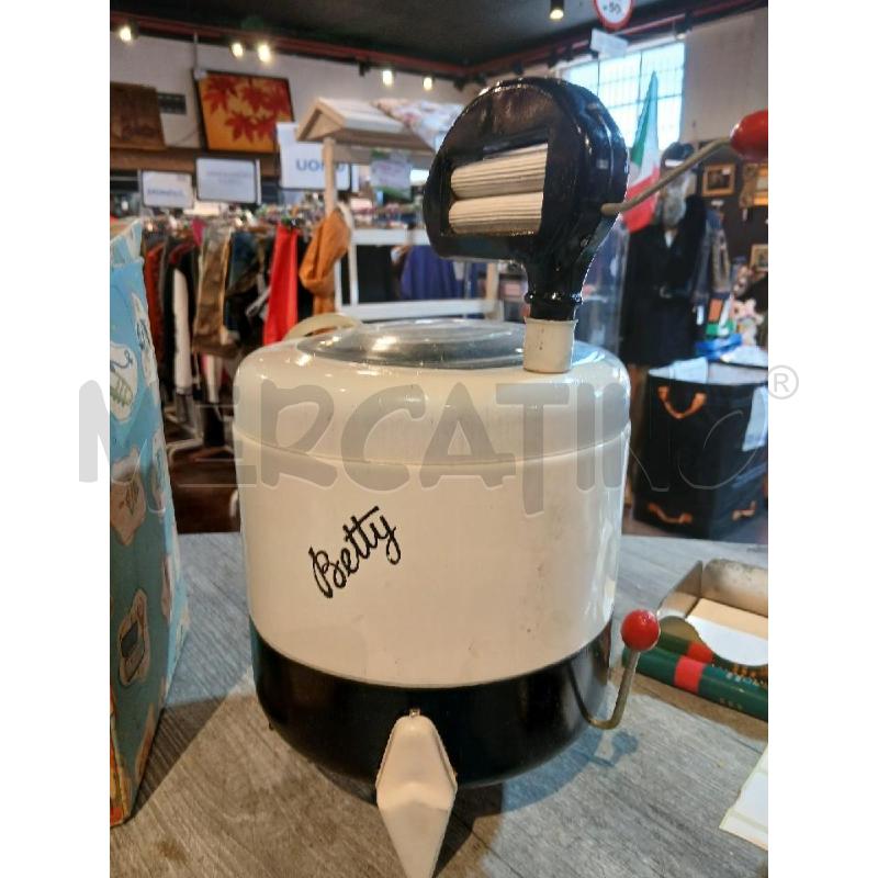 LAVATRICE BETTY ANNI 50 COMPLETA (OGGETTO DA COLLEZIONE | Mercatino dell'Usato Busnago 4