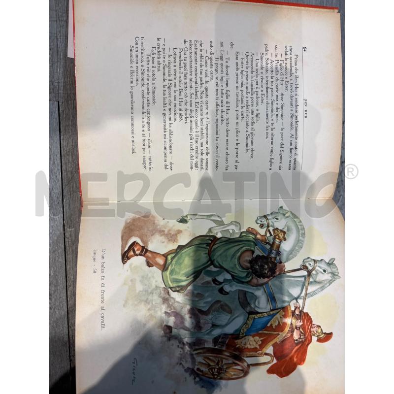 LEWIS WALLACE BEN HUR EDITRICE BOSCHI | Mercatino dell'Usato Busnago 2