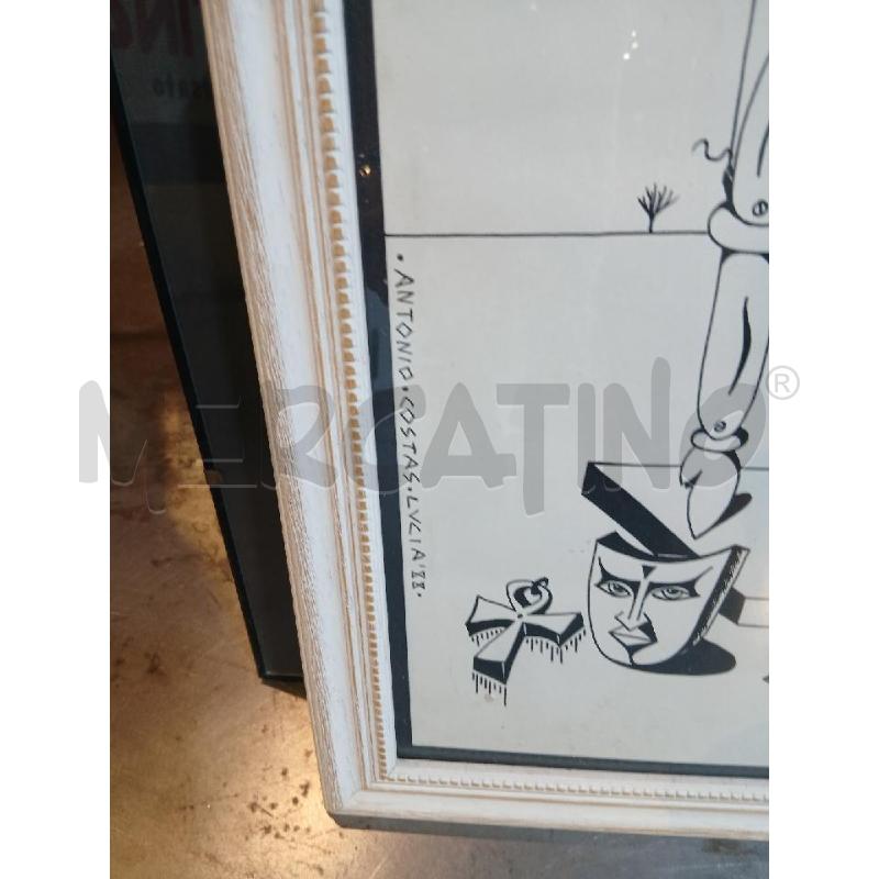 LITOGRAFIA ANTONIO COSTAS LUCIA 88 MISURE 35X50 | Mercatino dell'Usato Busnago 2
