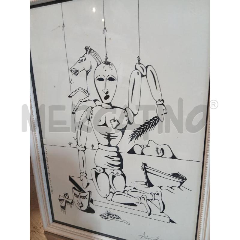 LITOGRAFIA ANTONIO COSTAS LUCIA 88 MISURE 35X50 | Mercatino dell'Usato Busnago 4