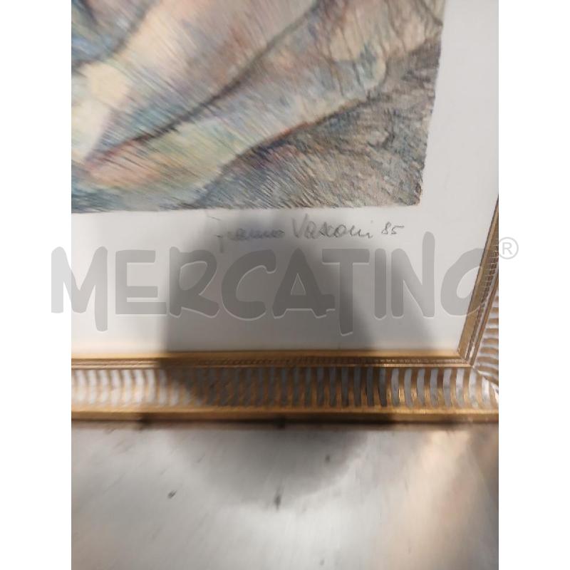 LITOGRAFIA FRANCO VASCONI NUMERATA MISURA 57X77 | Mercatino dell'Usato Busnago 3