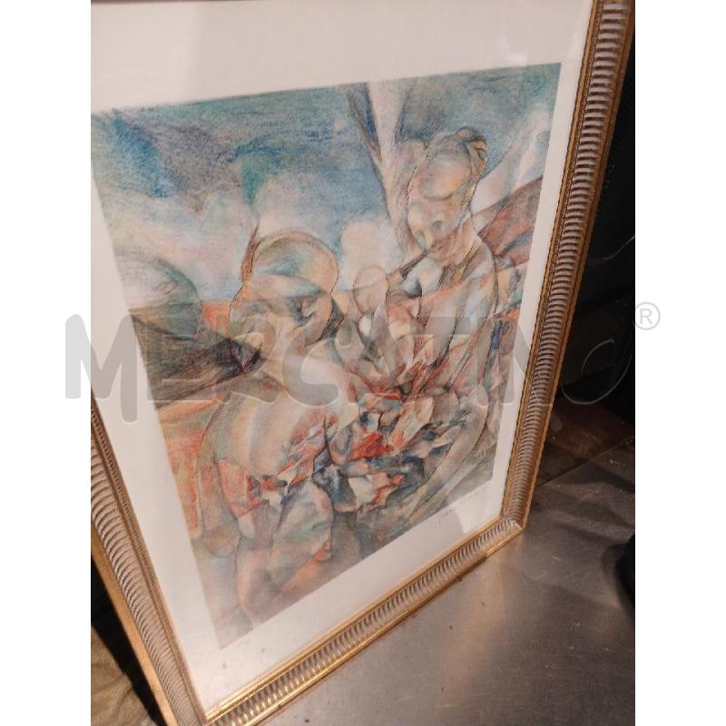 LITOGRAFIA FRANCO VASCONI NUMERATA MISURA 57X77 | Mercatino dell'Usato Busnago 5