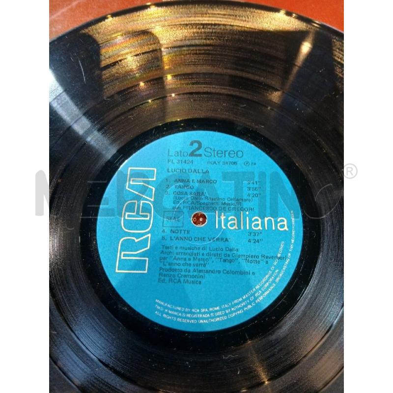 LUCIO DALLA PL31424 (1978) | Mercatino dell'Usato Busnago 4