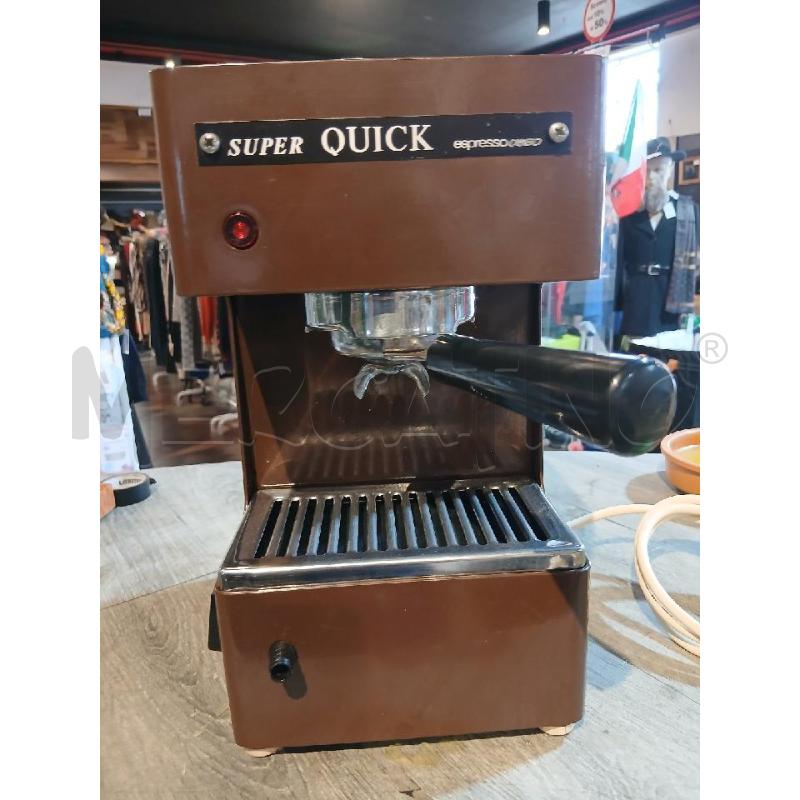 MACCHINA CAFFE' SUPER QUICK ESPRESSO 0650 MARRONE(SI ACCENDE) | Mercatino dell'Usato Busnago 1