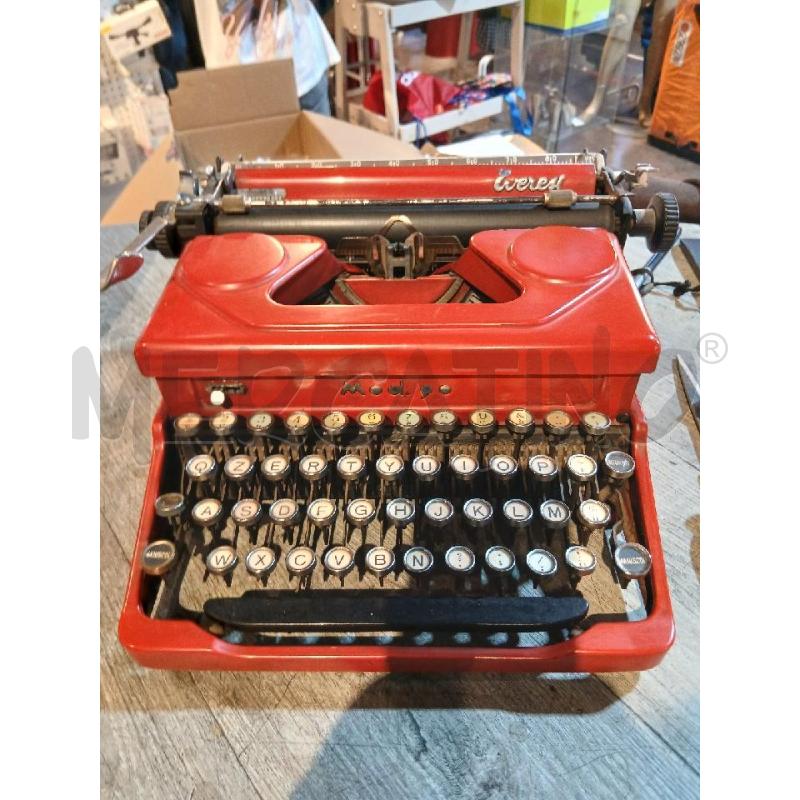 MACCHINA DA SCRIVERE EVEREST MOD 90  ANNO 1936 | Mercatino dell'Usato Busnago 5