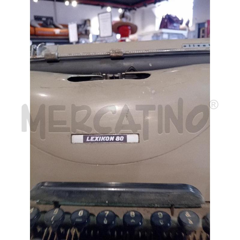 MACCHINA DA SCRIVERE OLIVETTI LEXICON 80 | Mercatino dell'Usato Busnago 2