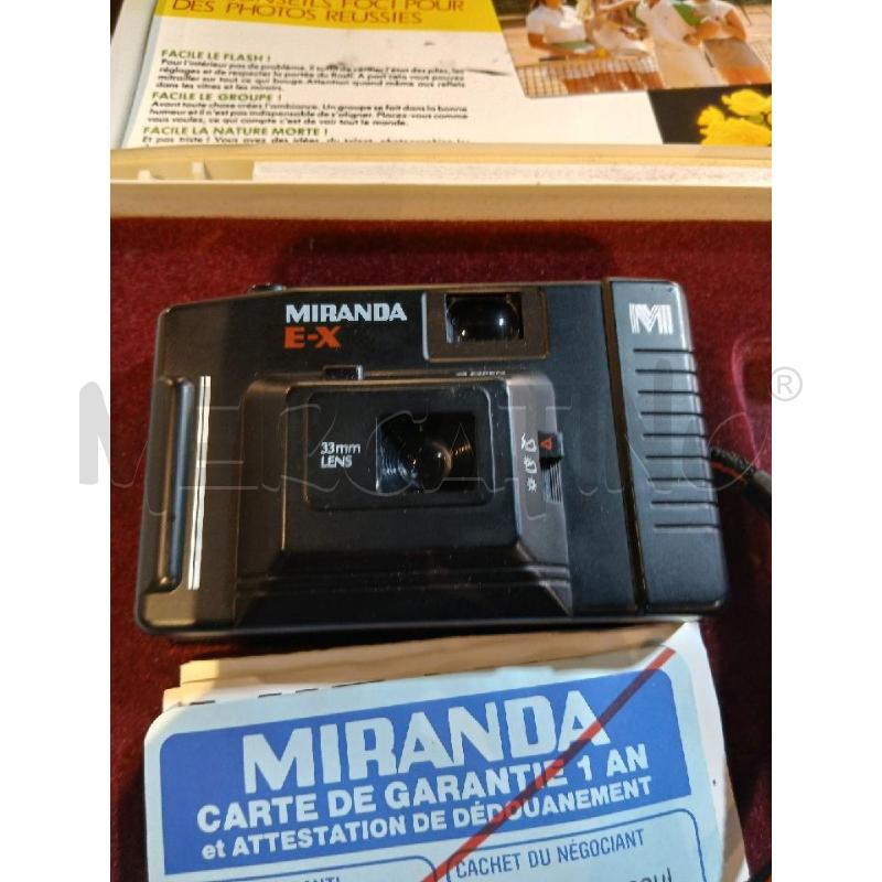 MACCHINA FOTOGRAFICA ANNI 80 CON FLASH MIRANDA  | Mercatino dell'Usato Busnago 2