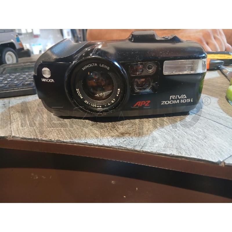 MACCHINA FOTOGRAFICA MINOLTA RIVA ZOOM 105I | Mercatino dell'Usato Busnago 1