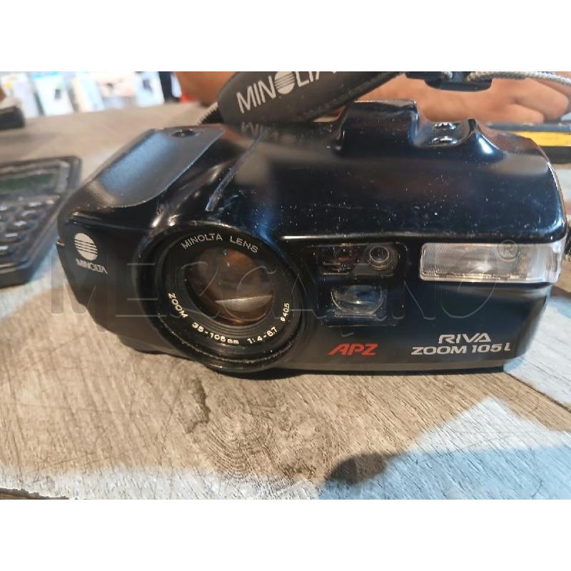 MACCHINA FOTOGRAFICA MINOLTA RIVA ZOOM 105I | Mercatino dell'Usato Busnago 3