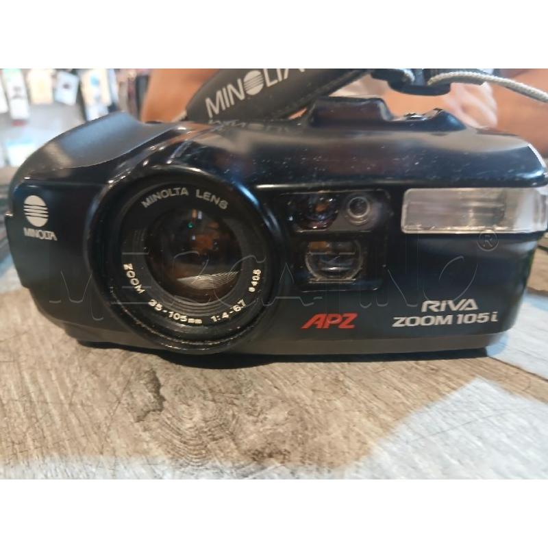 MACCHINA FOTOGRAFICA MINOLTA RIVA ZOOM 105I | Mercatino dell'Usato Busnago 4