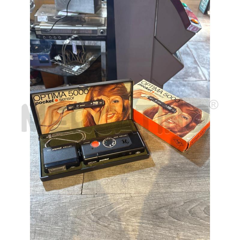 MACCHINA FOTOGRAFICA OPTIMA 5000 POCKET SENSOR CON CUSTODIA (SI VENDE NON FUNZIONANTE) | Mercatino dell'Usato Busnago 1