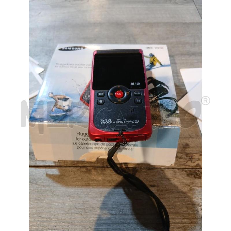 MACCHINA FOTOGRAFICA RINFORZATA SAMSUNG HMX-W200 | Mercatino dell'Usato Busnago 1