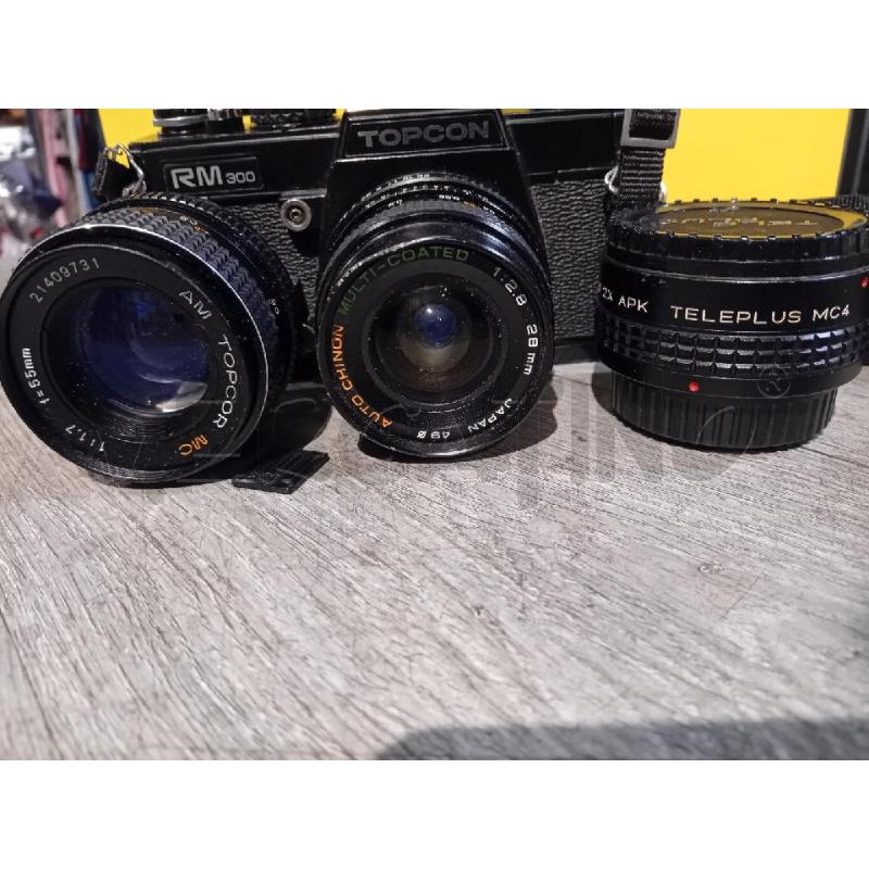 MACCHINA FOTOGRAFICA TOPCON RM300 CON MOTORE E 3 OBBIETTIVI | Mercatino dell'Usato Busnago 2