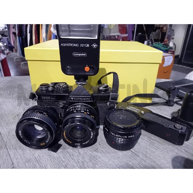 MACCHINA FOTOGRAFICA TOPCON RM300 CON MOTORE E 3 OBBIETTIVI | Mercatino dell'Usato Busnago 5