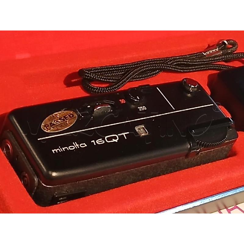 MACCHINA FOTOGRAFICA VINTAGE MINOLTA 16QT PIU FILTRI | Mercatino dell'Usato Busnago 3
