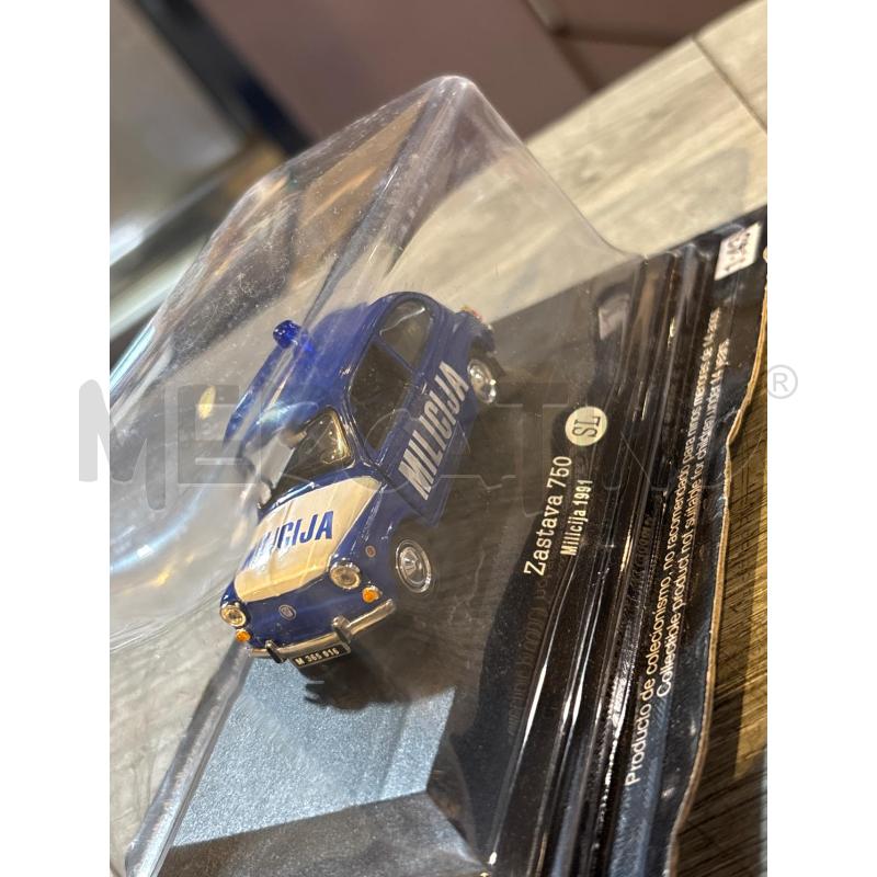 MACCHININA MILICIJA ZASTAVA 750 SL 1:43 | Mercatino dell'Usato Busnago 2
