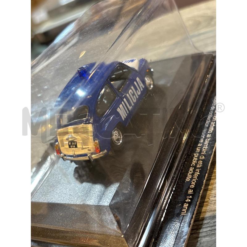 MACCHININA MILICIJA ZASTAVA 750 SL 1:43 | Mercatino dell'Usato Busnago 3