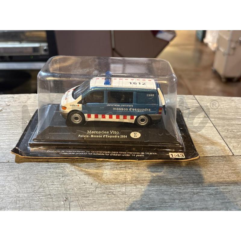 MACCHININA POLICIA MERCEDS VITO 1:43 | Mercatino dell'Usato Busnago 1
