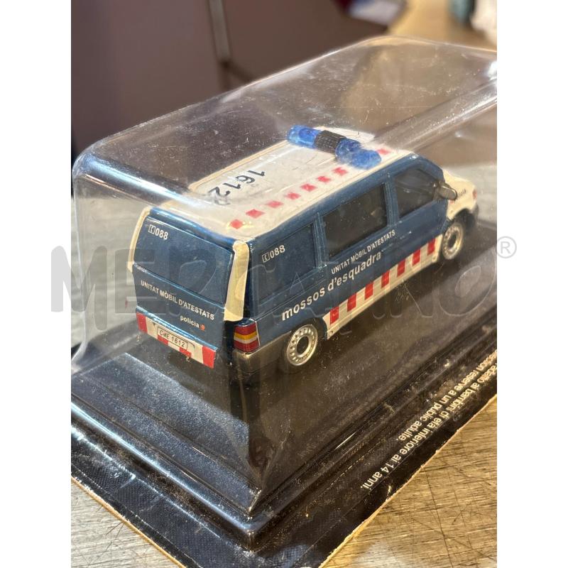 MACCHININA POLICIA MERCEDS VITO 1:43 | Mercatino dell'Usato Busnago 3