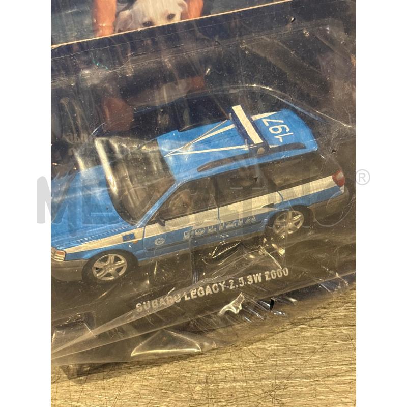 MACCHININA POLIZIA DEAGOSTINI  SUBARU LEGACY 2.5 CON FASCICOLO | Mercatino dell'Usato Busnago 3