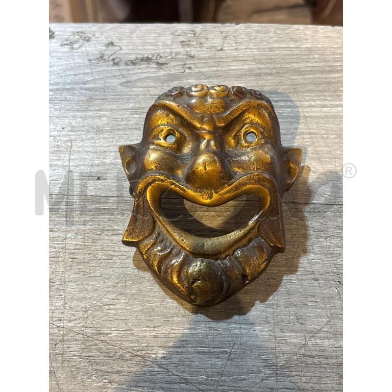 MASCHERA IN BRONZO 11CM 350G | Mercatino dell'Usato Busnago 1