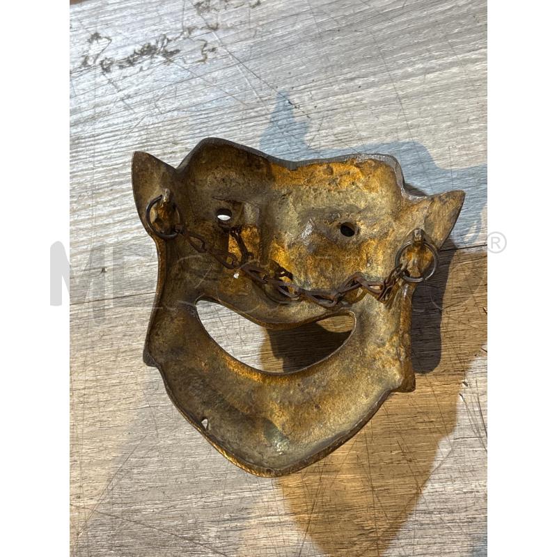 MASCHERA IN BRONZO 11CM 350G | Mercatino dell'Usato Busnago 2