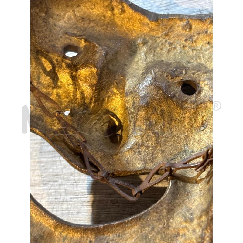 MASCHERA IN BRONZO 11CM 350G | Mercatino dell'Usato Busnago 3