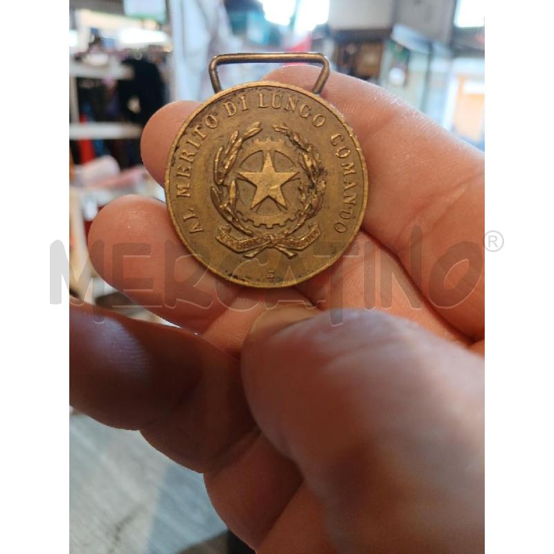 MEDAGLIA AL MERITO DI LUONGO COMANDO | Mercatino dell'Usato Busnago 2