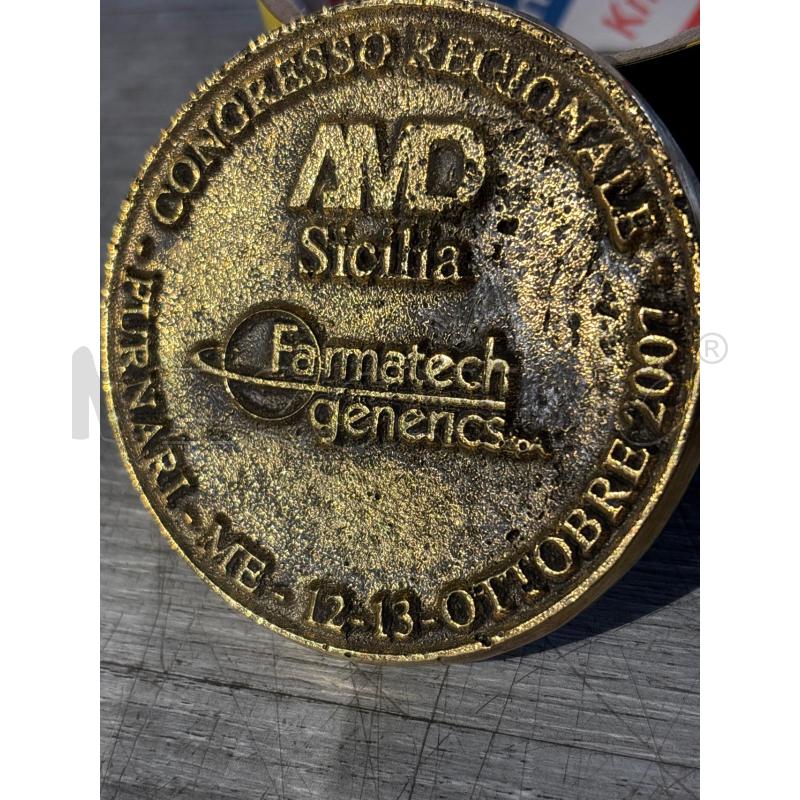 MEDAGLIA GIRBINOFARMATECH 2007 DIAMETRO CM7.5 | Mercatino dell'Usato Busnago 2