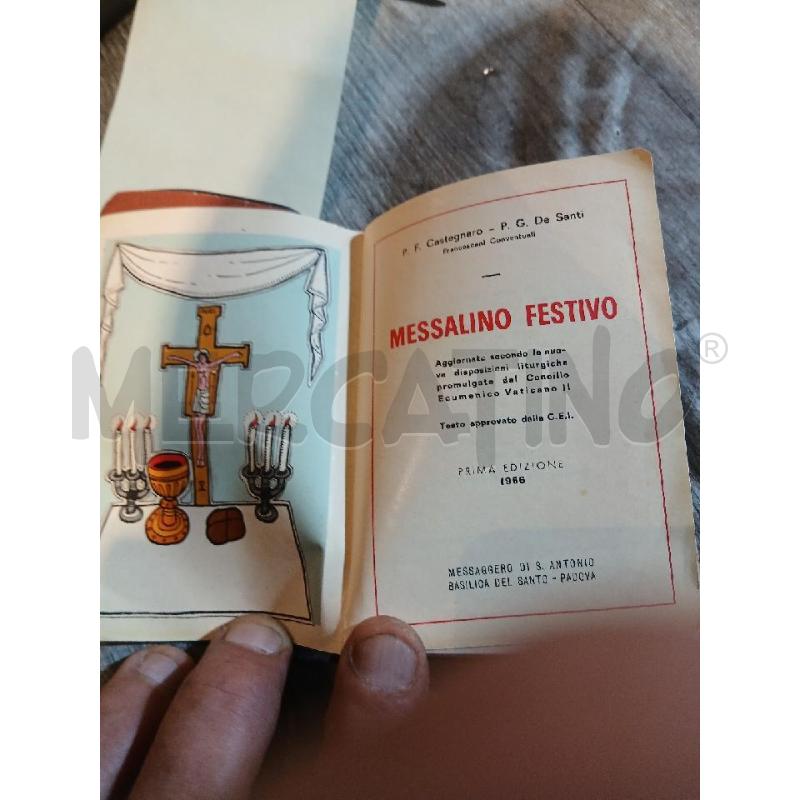 MESSALINO FESTIVO FRANCESCANI CONVENTUALI 1966 | Mercatino dell'Usato Busnago 2